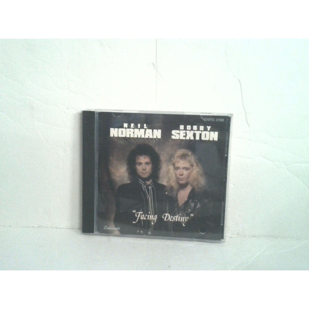 Neil Norman & Bobby Sexton – Facing Destiny CD 1990 Synth-Pop GNP Crescendo